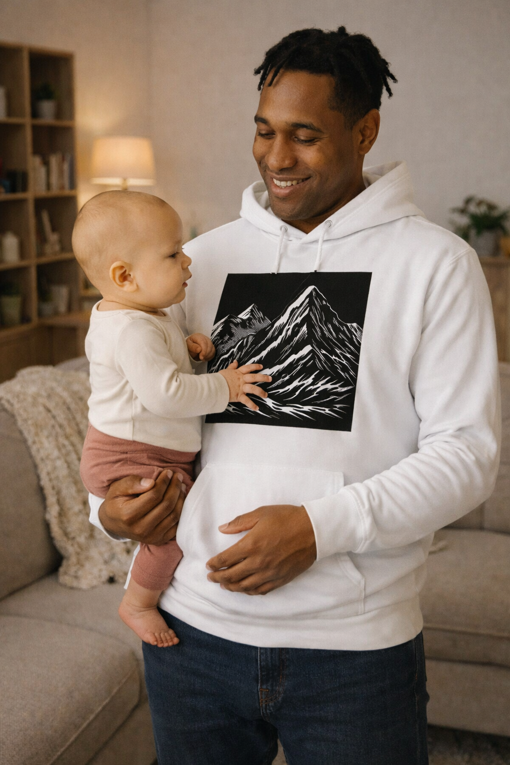 Sensory Hoodie for Baby Bonding