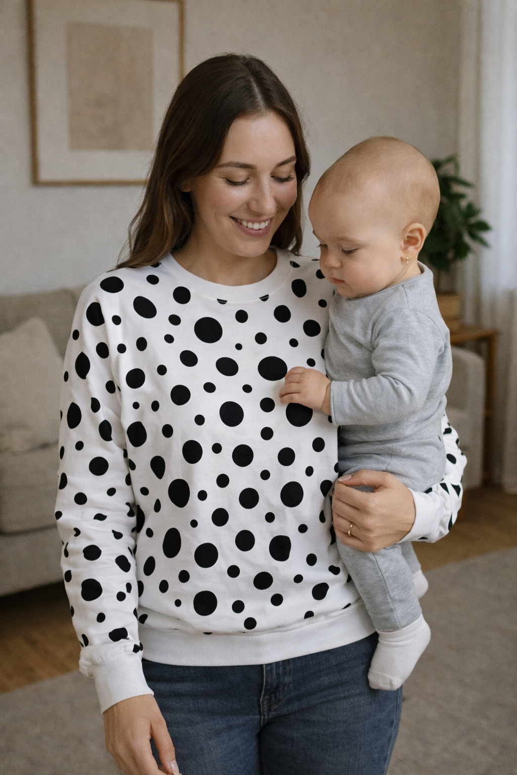 Sensory Sweatshirt for Baby Bonding