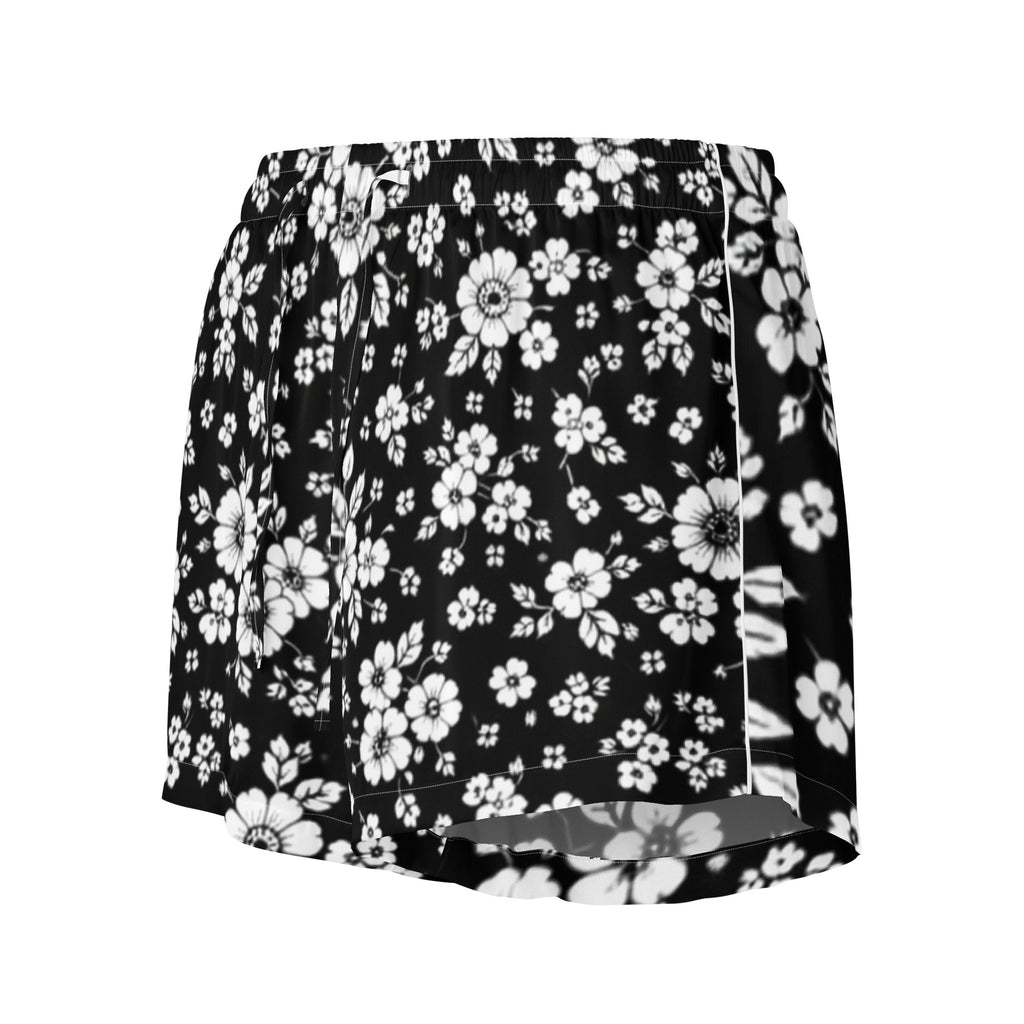 Floral Sensory Pajama Shorts for Baby Bonding