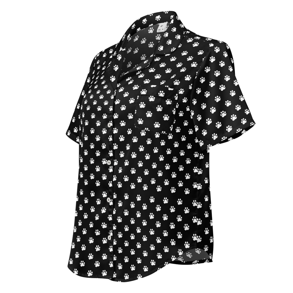 Paw-Print Sensory Pajama Snuggle Bundle for Baby Bonding and Visual Development